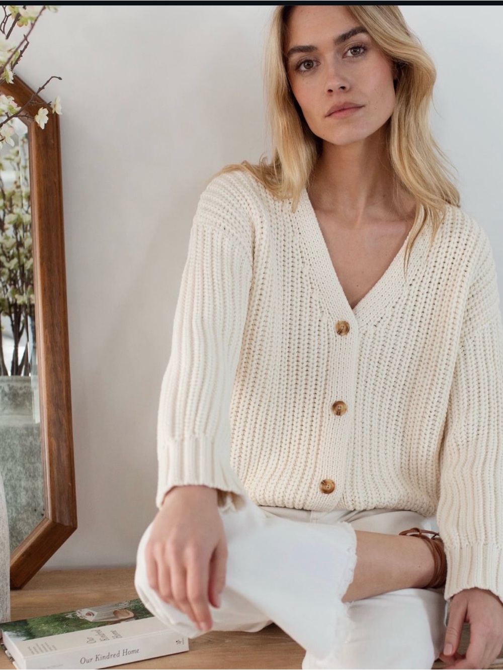 Marea Beach Cotton Cardigan